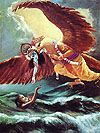 Krsna delivers His unalloyed devotee from the ocean of birth and death.